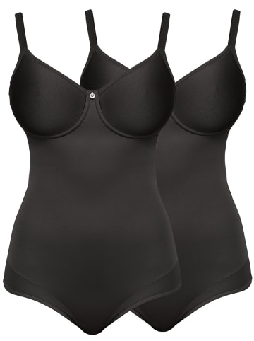 2er Pack Body mit Bügel Catania in Schwarz Schwarz