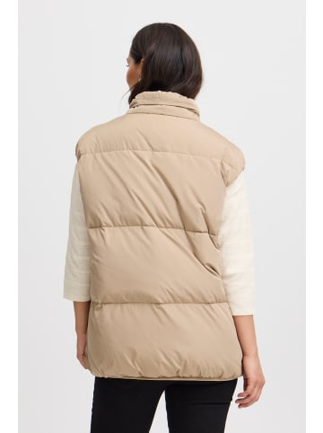 Weste FRBELLA Loose fit in Silver Mink