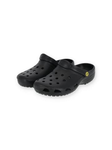 BVB Clogs Logo in schwarz