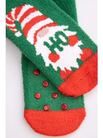 Socken Xmas in grün
