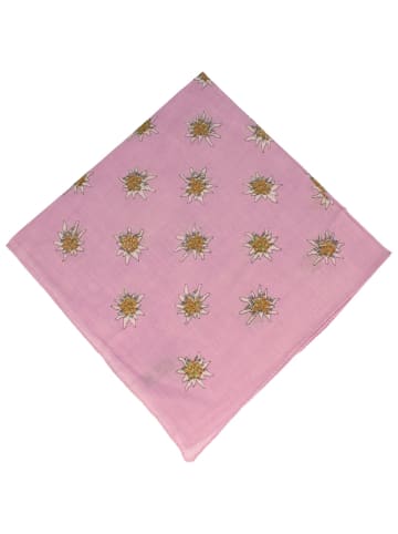 Tuch in rosa