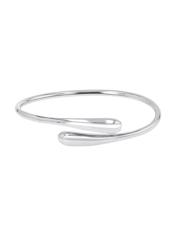 Armreif Edelstahl in silber