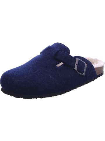 Pantoffel in blau