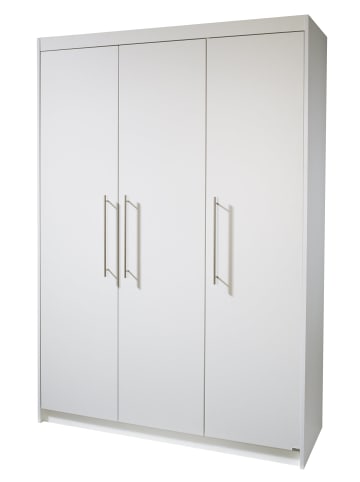 Kleiderschrank Maren 3-türig weiß Drehtürenschrank fürs Babyzimmer