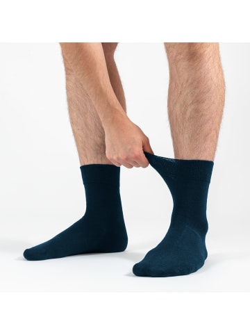 10er Pack 100% Baumwollsocken Ingo in Schwarz
