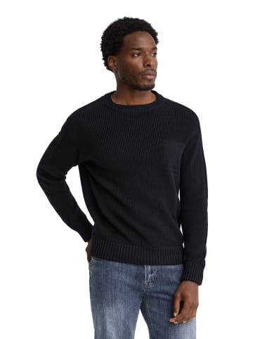 Pullover MAN VOSGES LONG SLEEVE REGULAR FIT in Navy Blau
