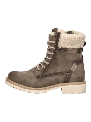 Stiefelette Taupe