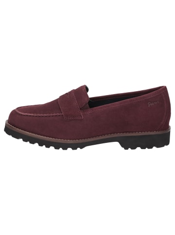 Slipper Meredith-709-H in dunkelrot