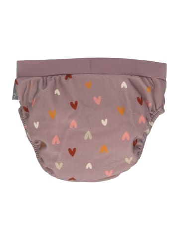 Badehose Herz in lila