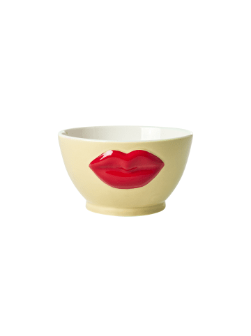 Keramik Schüssel Lips in creme