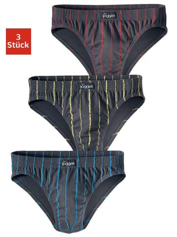 Slip in rot, gelb, blau