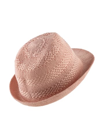 Strohhut Soft in rosarot