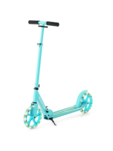 Roller mit 2 LED Rädern ab 10 Jahre in Hellgrün