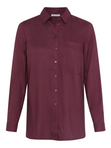 Hemdbluse in bordeaux