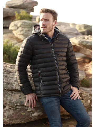 Steppjacke in schwarz