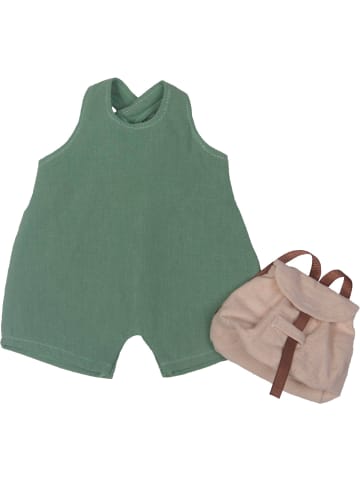 Puppenkleidung Spieler Rucksack in gruen