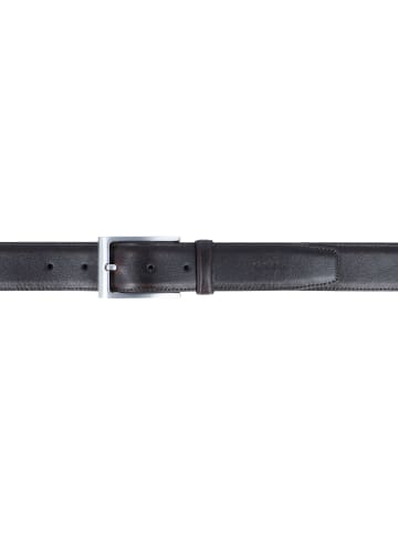 Premium Gürtel Leder dunkelbraun