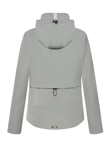 Sommerjacke mit abnehmbarer Kapuze in Salvia
