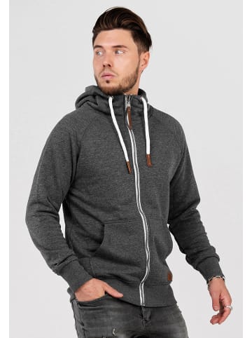 Sweatjacke - MSWMODESTO Hoodie Weicher Kapuzenpullover Sweatshirt in Dunkelgrau