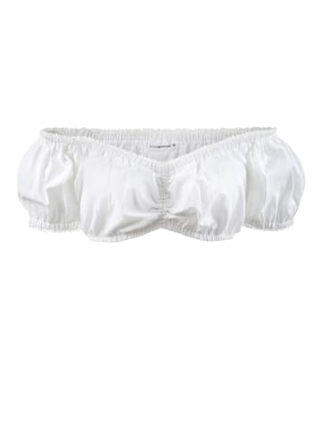 Stockerpoint Dirndlbluse Georgette in weiss