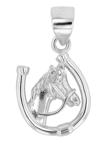 Kinder Anhänger – Pferd Anhänger aus 925 Silber in silber