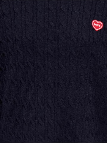 Strickpullover Rundhals Kogibi in night sky
