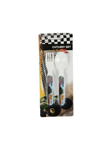 Fahrzeug Xtreme Kunststoff-Besteckset - 2-teilig