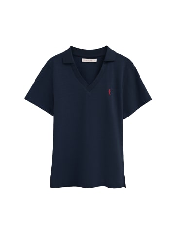 Poloshirt RIGBY GO POLO V SS W in Navy Blau