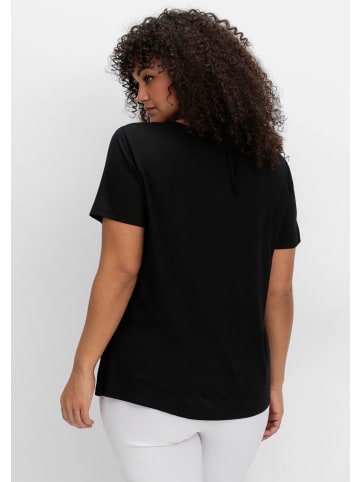 T-Shirt in schwarz