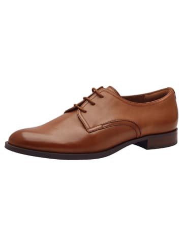 Halbschuh in cognac
