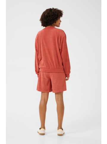 Sweatjacke CRFria Straight fit in Bruschetta