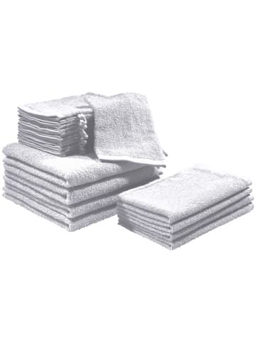 Frottier, Leichtfrottier Frottier-Set 20-tlg. Oceanside in silber