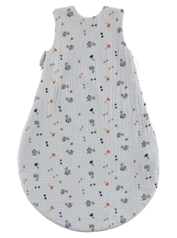 Babyschlafsack 62/68 DINO Rexi in blaugrau