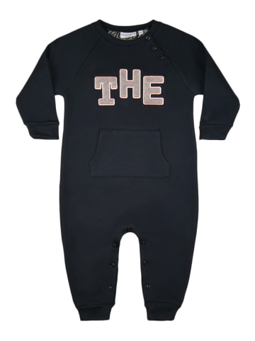 Sweat-Overall in Schwarz