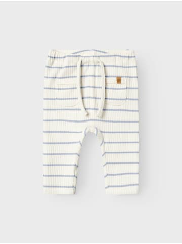 Sweathose NBMKAIL REG PANT LIL in coconut milk/stripes zen blue
