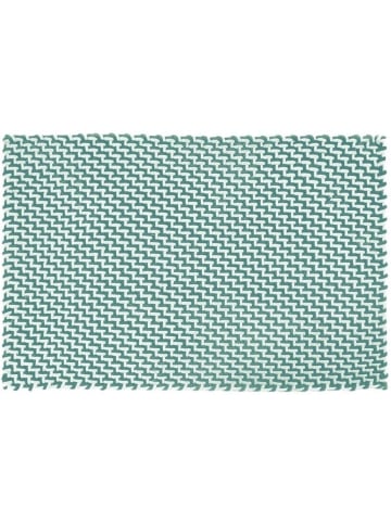 Outdoor Teppich POOL Opal Türkis / Weiß 140x200 cm