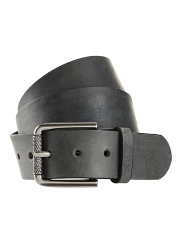 Ledergürtel in grau used
