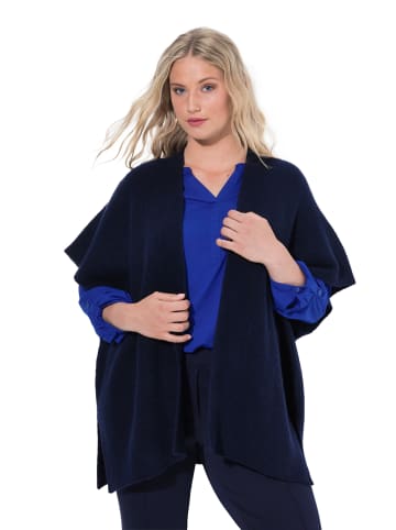 Strickjacke in marine