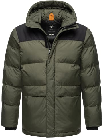 Steppjacke Mikkesh in Dark Olive