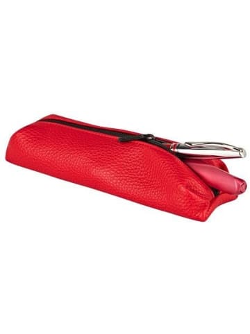 Schüleretui Faulenzer Origami Polyester 200x65mm Flame red