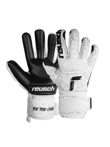 Unisex Torwarthandschuhe Attrakt Freegel Infinity in white / black