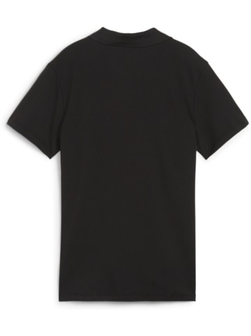 Polo "TeamGoal CasuaLongsleeve Polo Wmn" in Schwarz