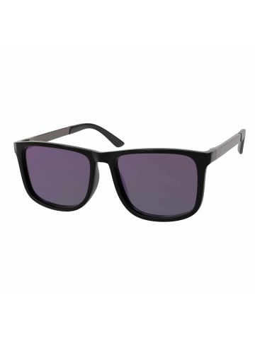 Herren Sonnenbrille in Schwarz/Grau/Blau - Blau