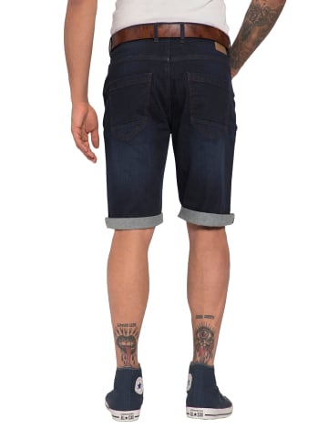 Bermuda in dark blue denim