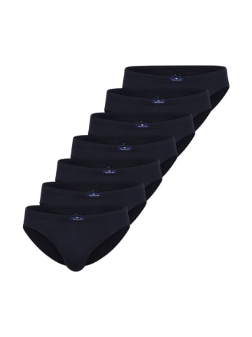 Slip 7Er Pack Kingsville in blau-dunkel-uni