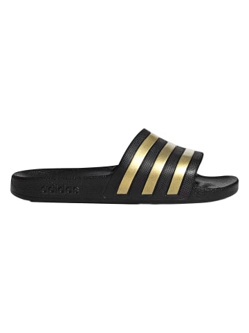 Badeschuhe Adilette Aqua in Schwarz