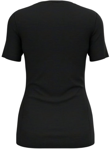 Funktionsunterwäsche "Bl Top Crew Neck S/S Merino 200" in Schwarz