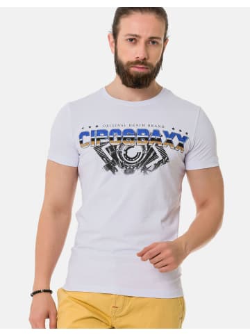 T-Shirt in WHITE