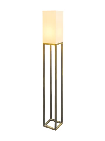 Stehleuchte "ALFA" in beige - (L)19 cm x (B)19 cm x (H)150.5 cm