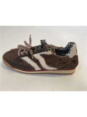 Schnürschuh in braun